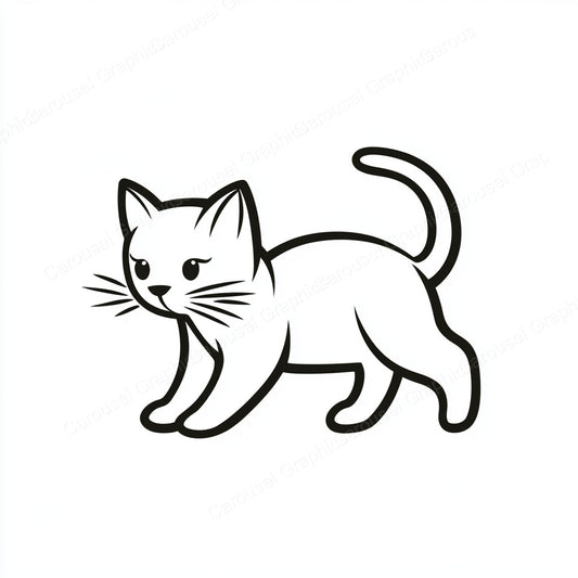 Kitten Vector Graphic preview
