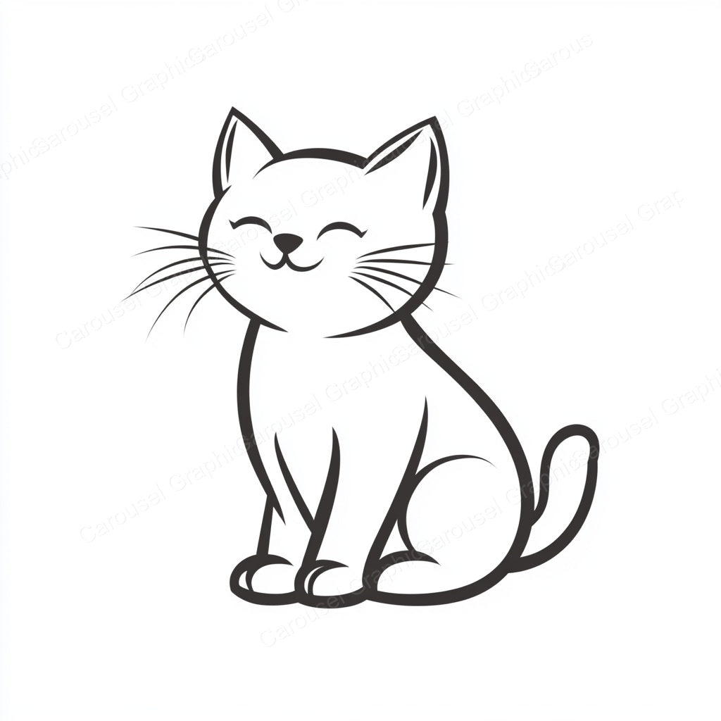 Kitten Vector Graphic preview