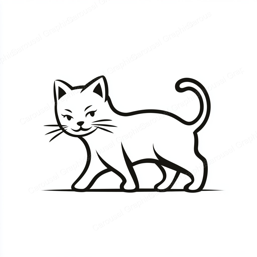 Kitten Vector Graphic preview