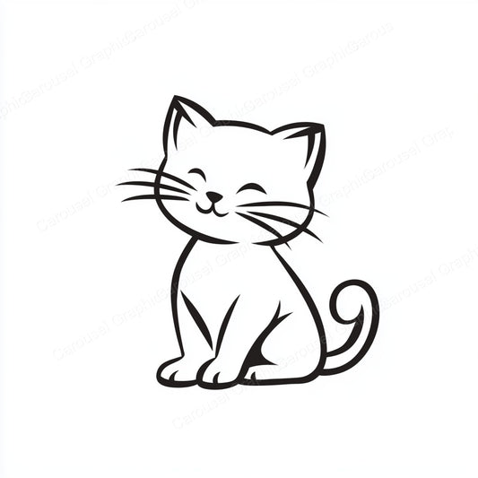 Kitten Vector Graphic preview