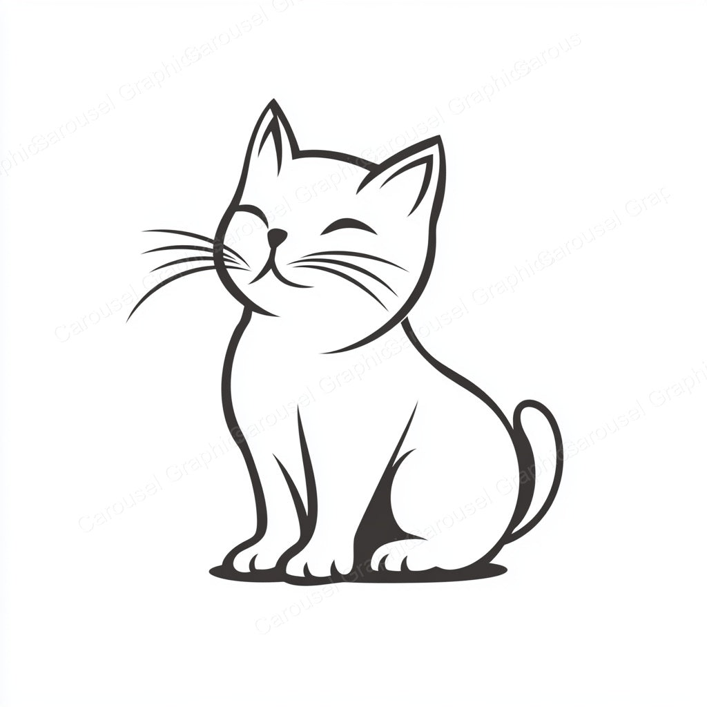 Kitten Vector Graphic preview