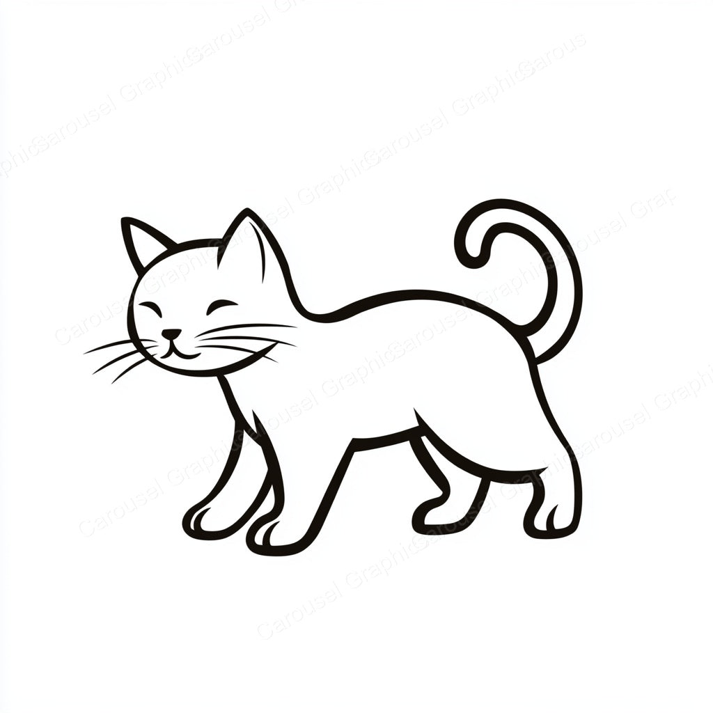 Kitten Vector Graphic preview
