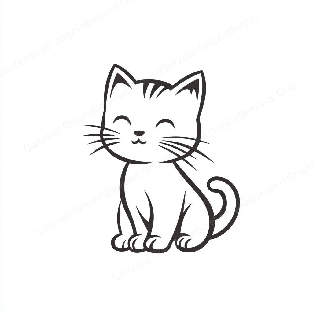 Kitten Vector Graphic preview