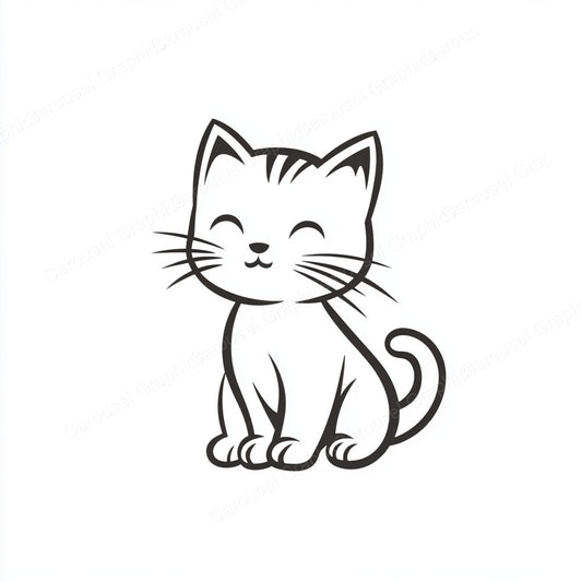 Kitten Vector Graphic preview