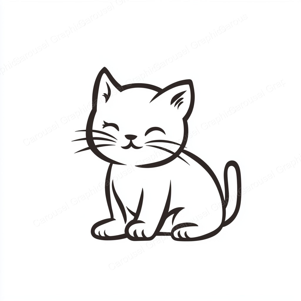 Kitten Vector Graphic preview