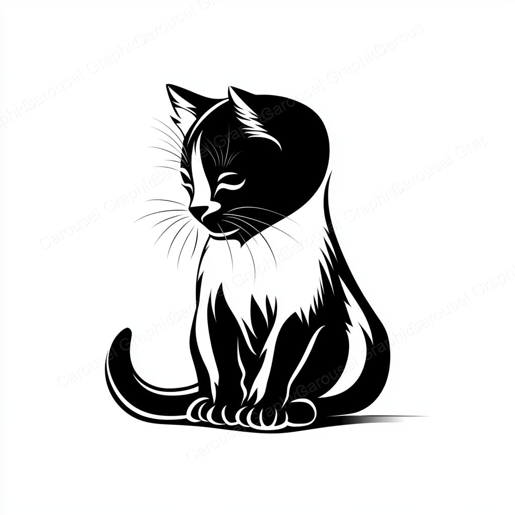 Kitten Vector Graphic preview