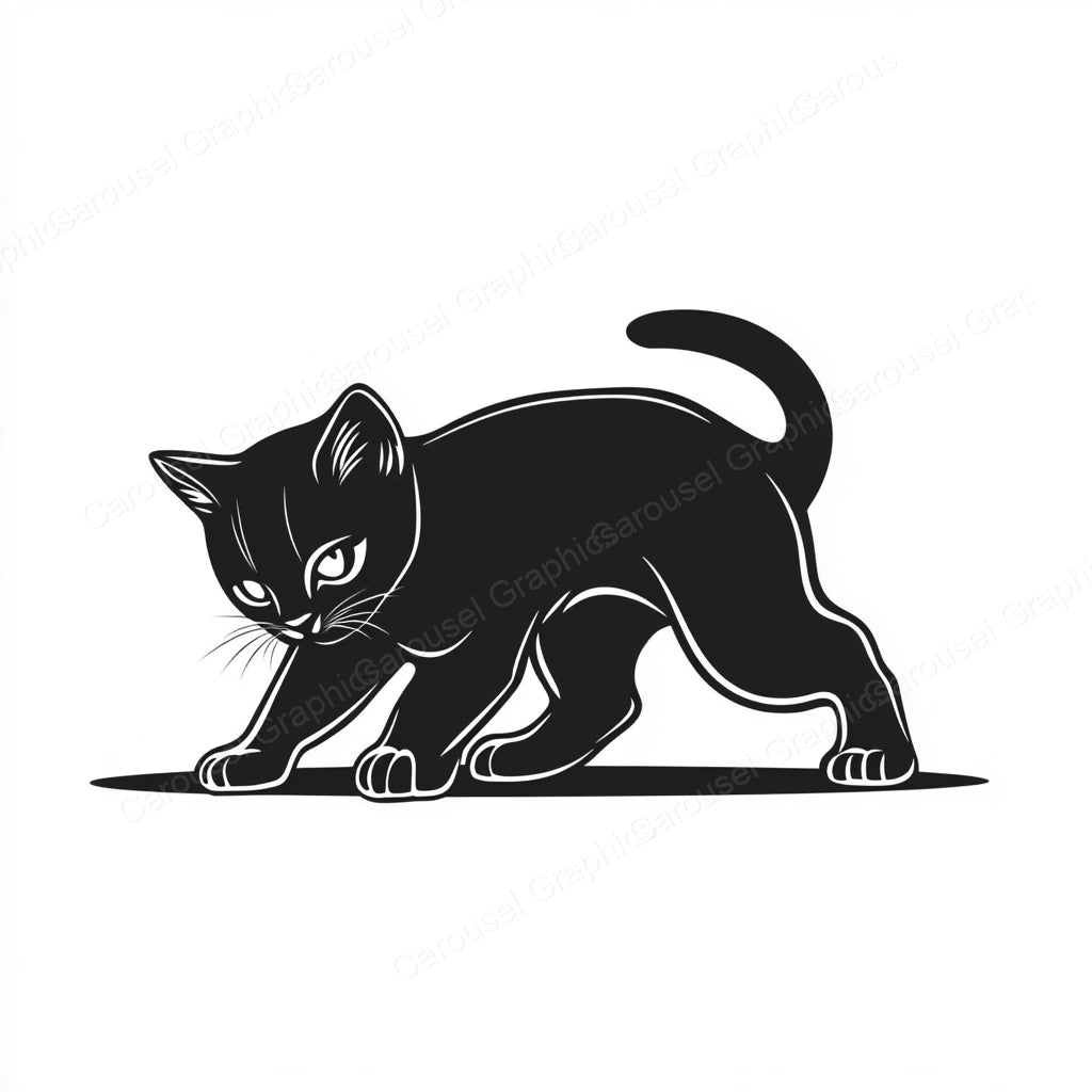 Kitten Vector Graphic preview
