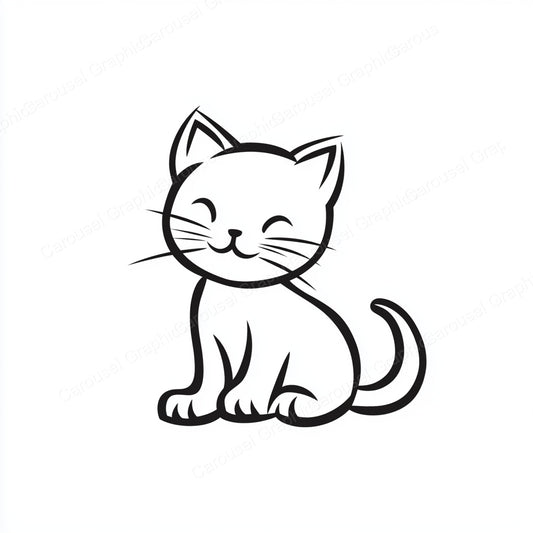 Kitten Vector Graphic preview