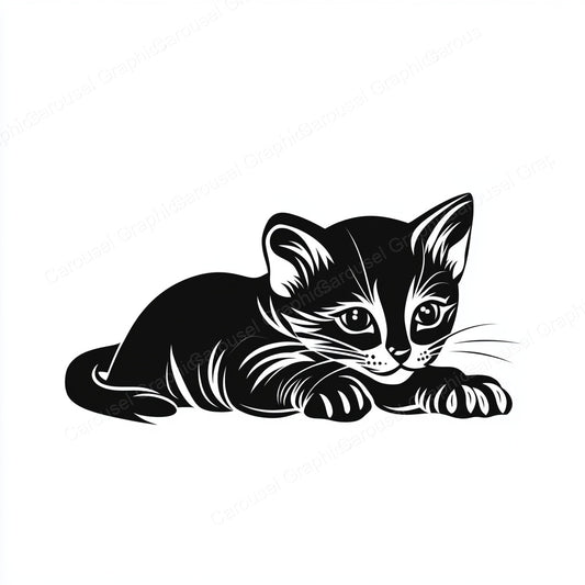 Kitten Vector Graphic preview