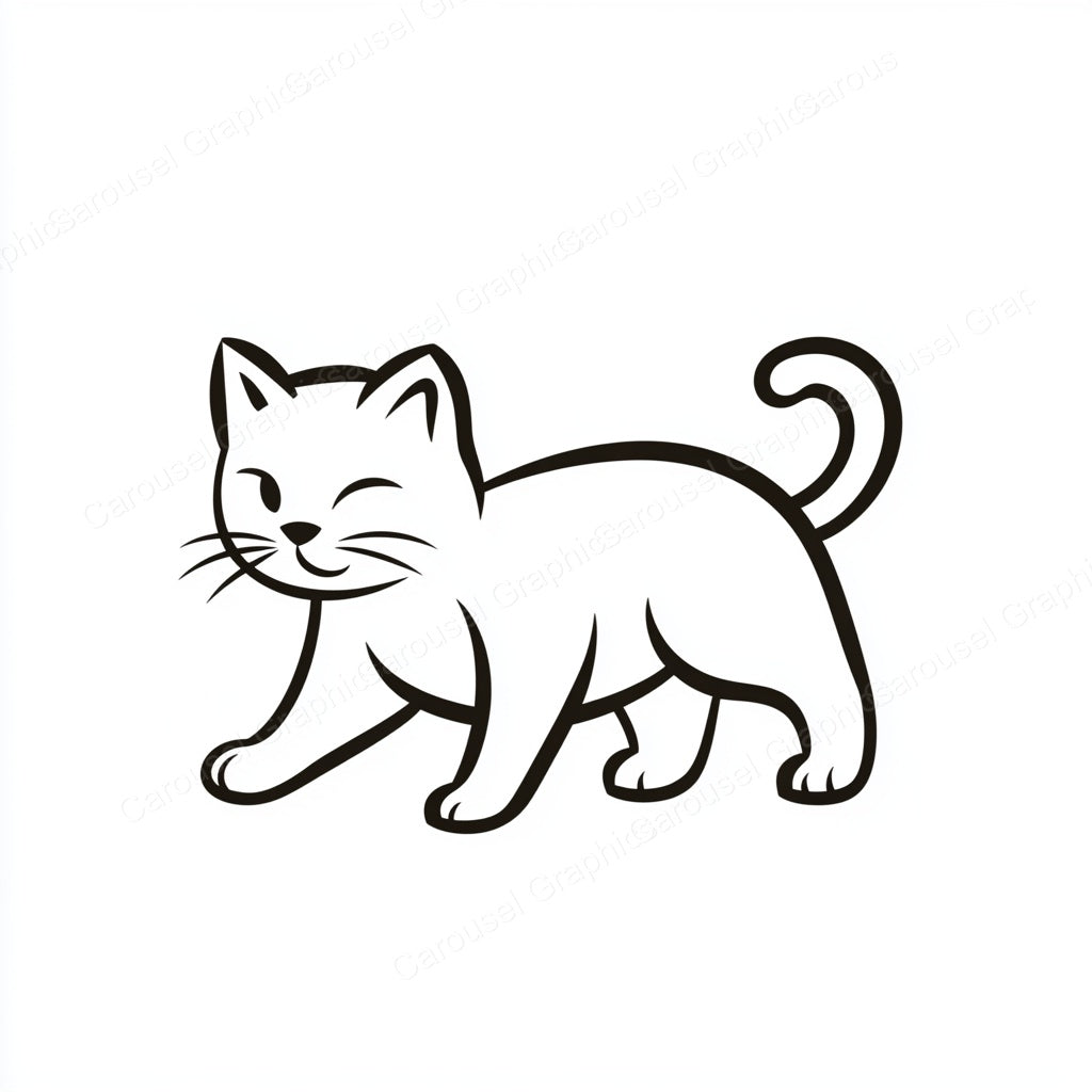 Kitten Vector Graphic preview