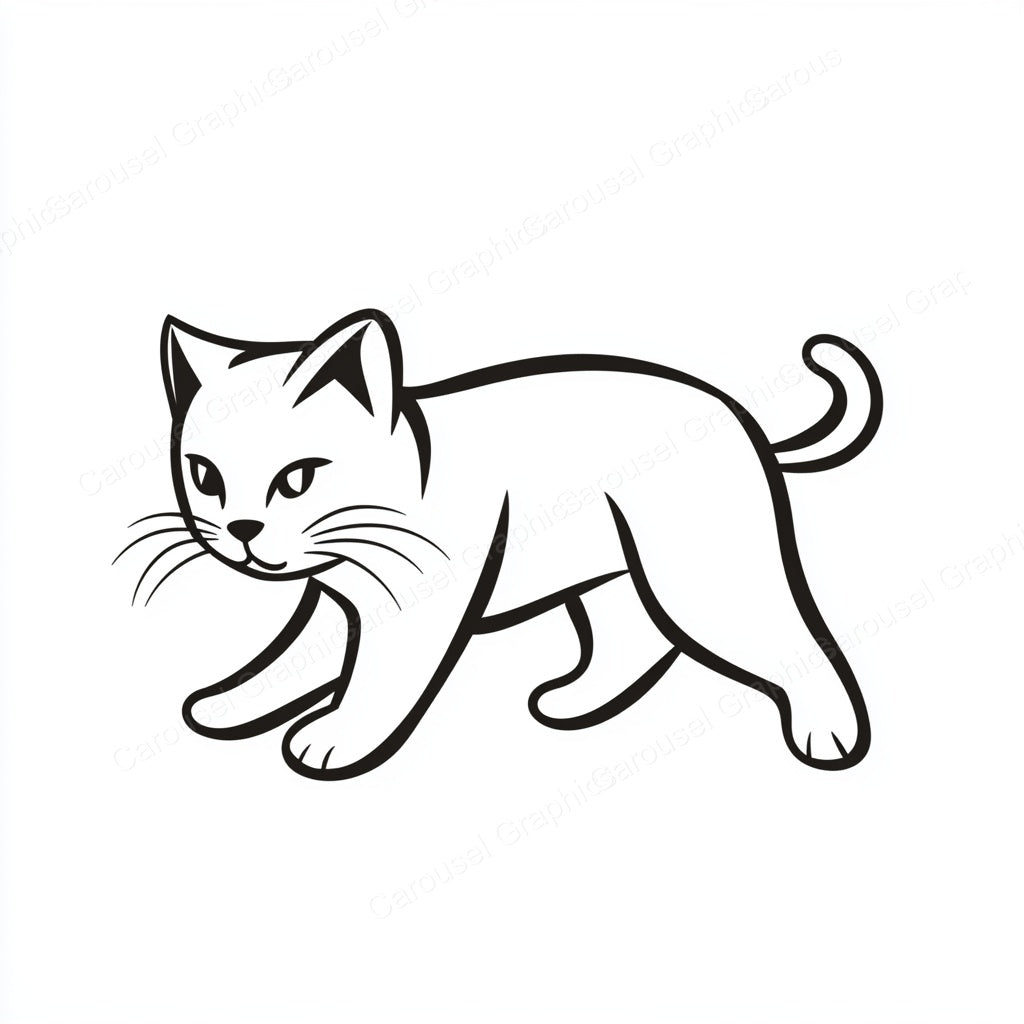 Kitten Vector Graphic preview