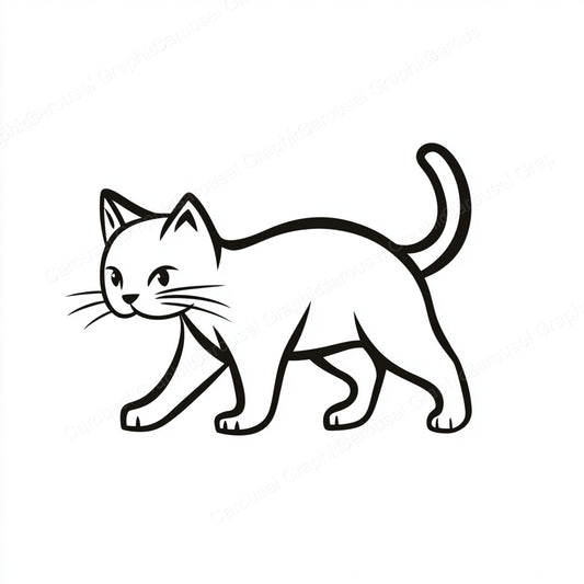 Kitten Vector Graphic preview