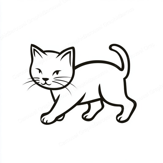 Kitten Vector Graphic preview