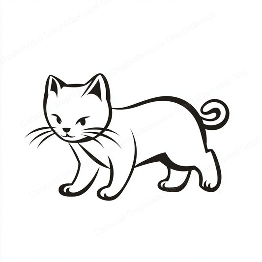 Kitten Vector Graphic preview