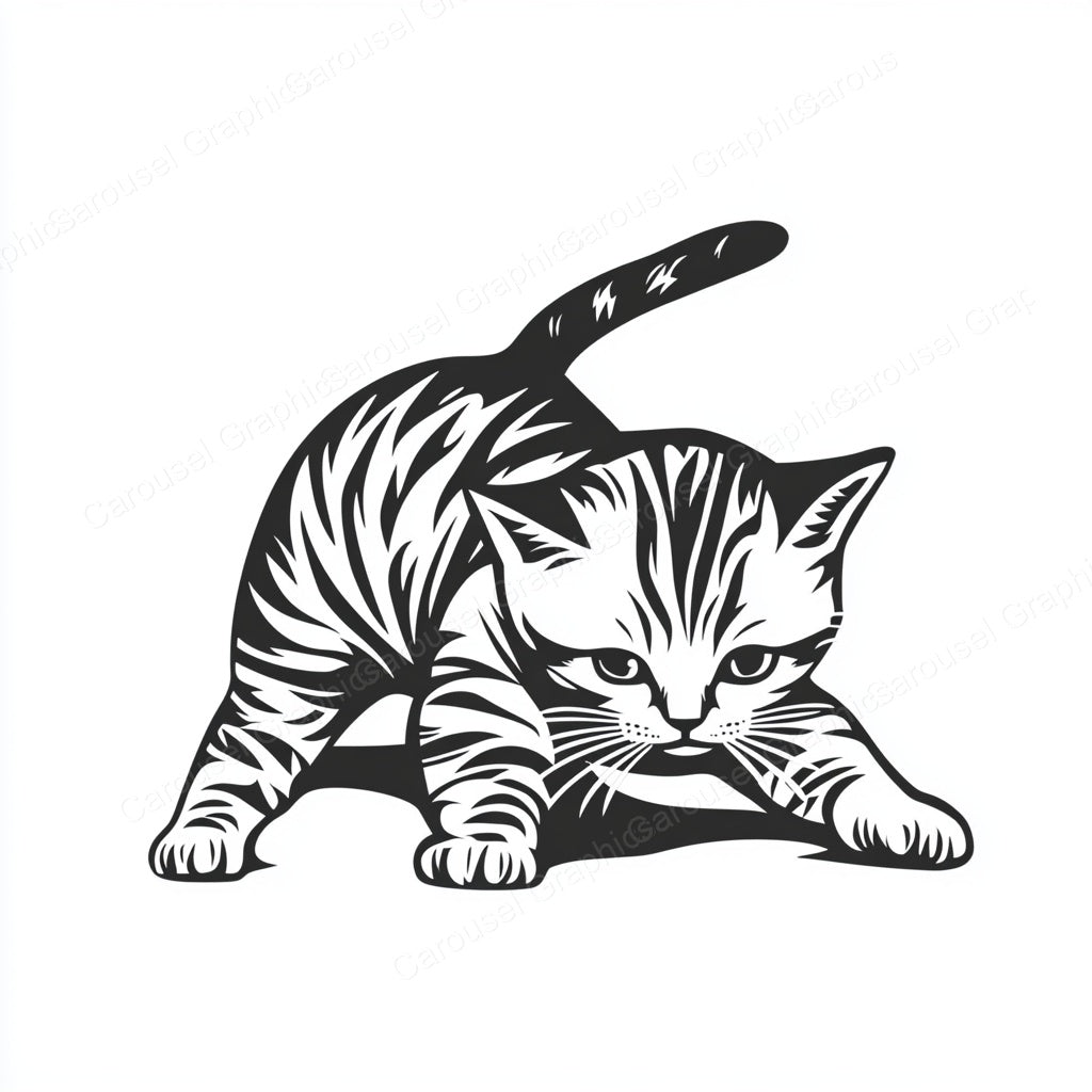 Kitten Vector Graphic preview