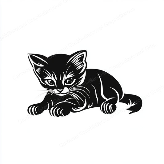 Kitten Vector Graphic preview