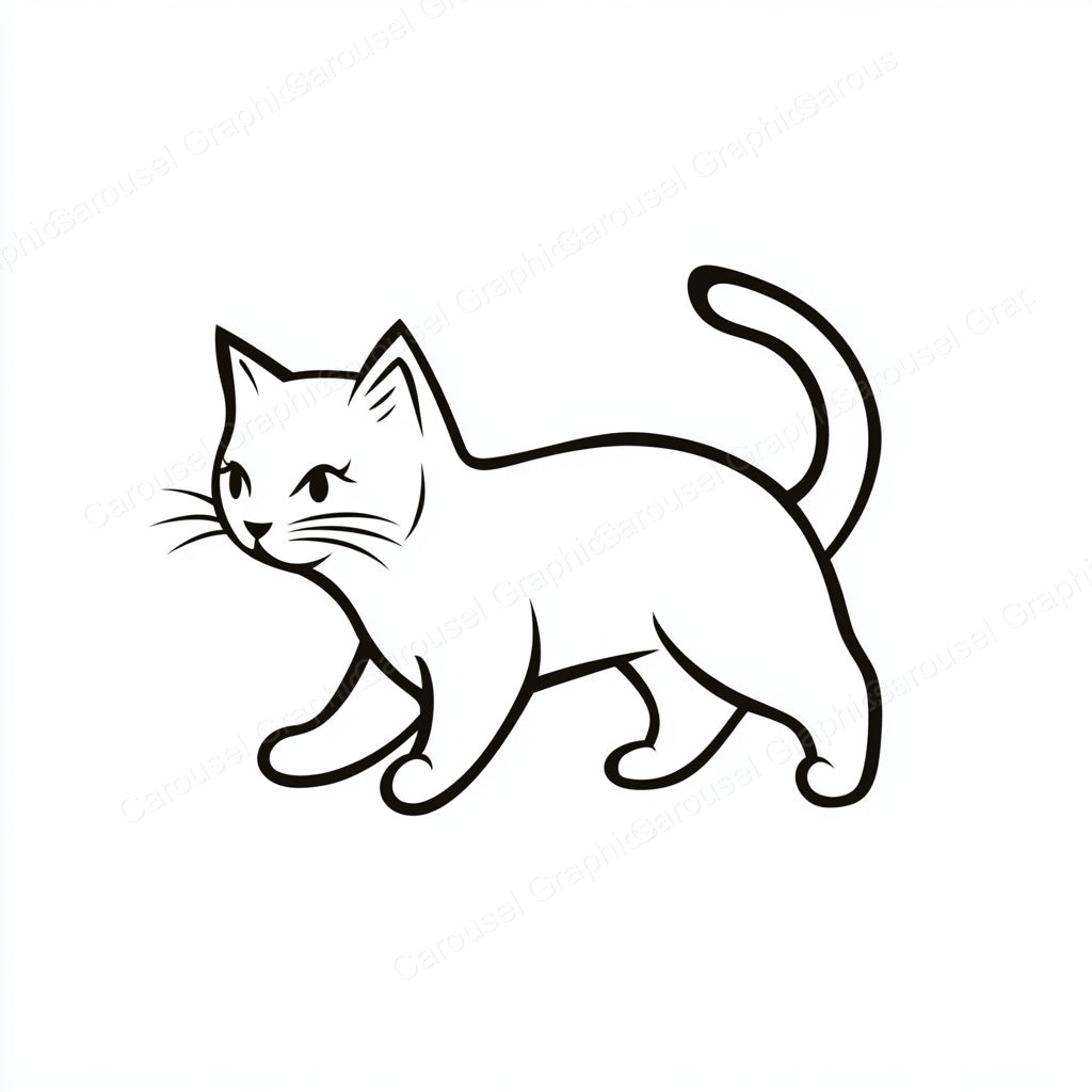 Kitten Vector Graphic preview