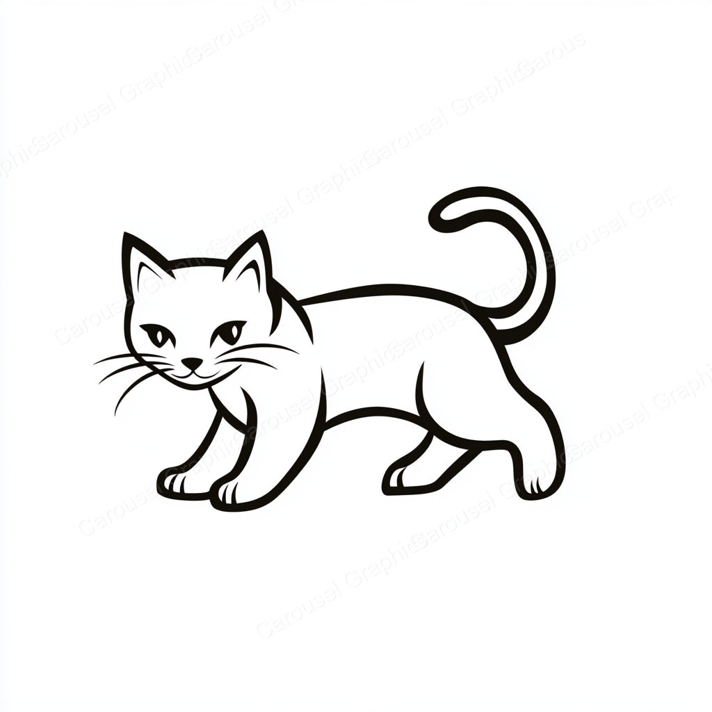 Kitten Vector Graphic preview