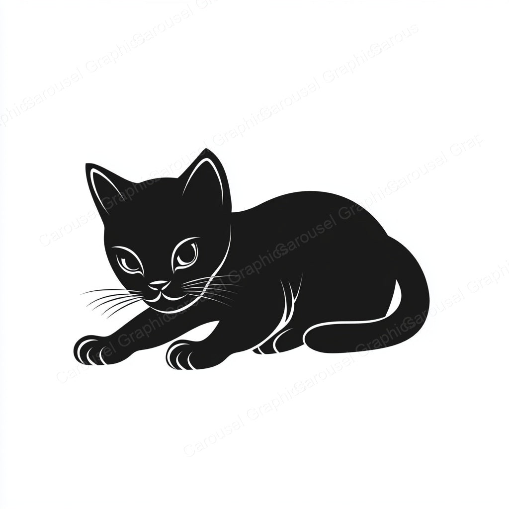 Kitten Vector Graphic preview