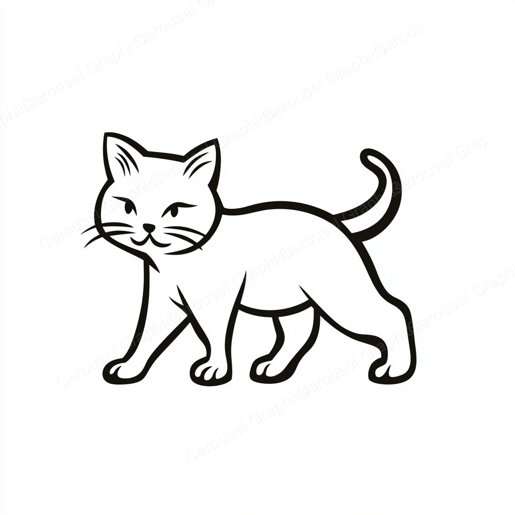 Kitten Vector Graphic preview