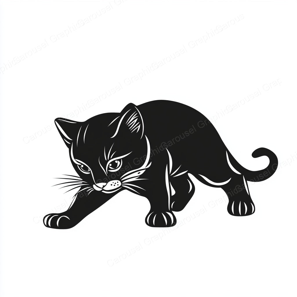 Kitten Vector Graphic preview