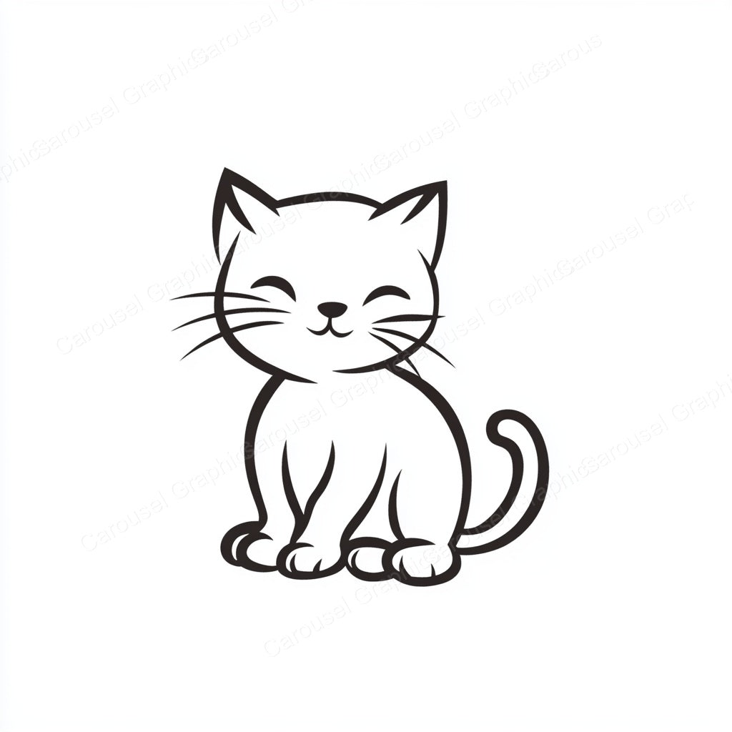 Kitten Vector Graphic preview