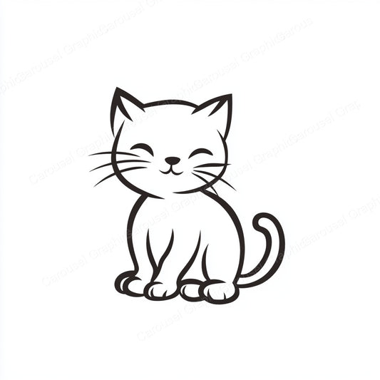 Kitten Vector Graphic preview