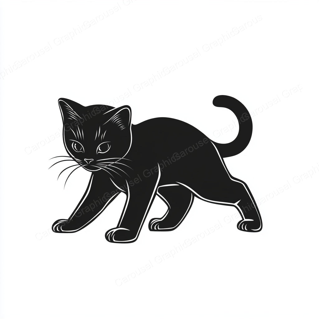 Kitten Vector Graphic preview