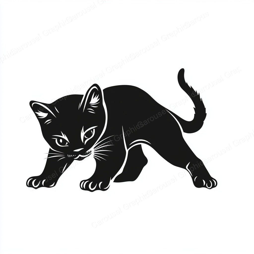 Kitten Vector Graphic preview
