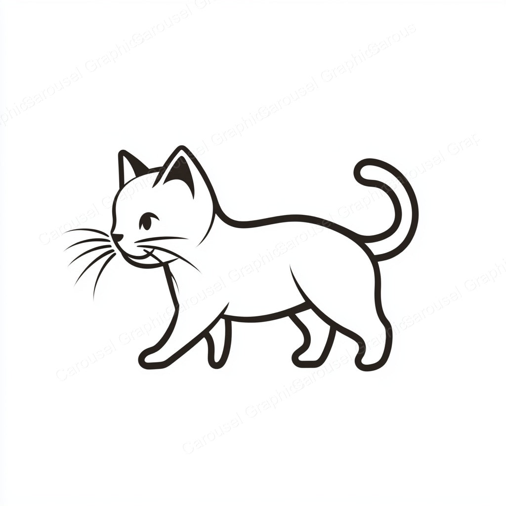 Kitten Vector Graphic preview