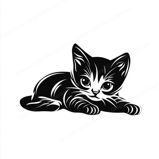 Kitten Vector Graphic preview