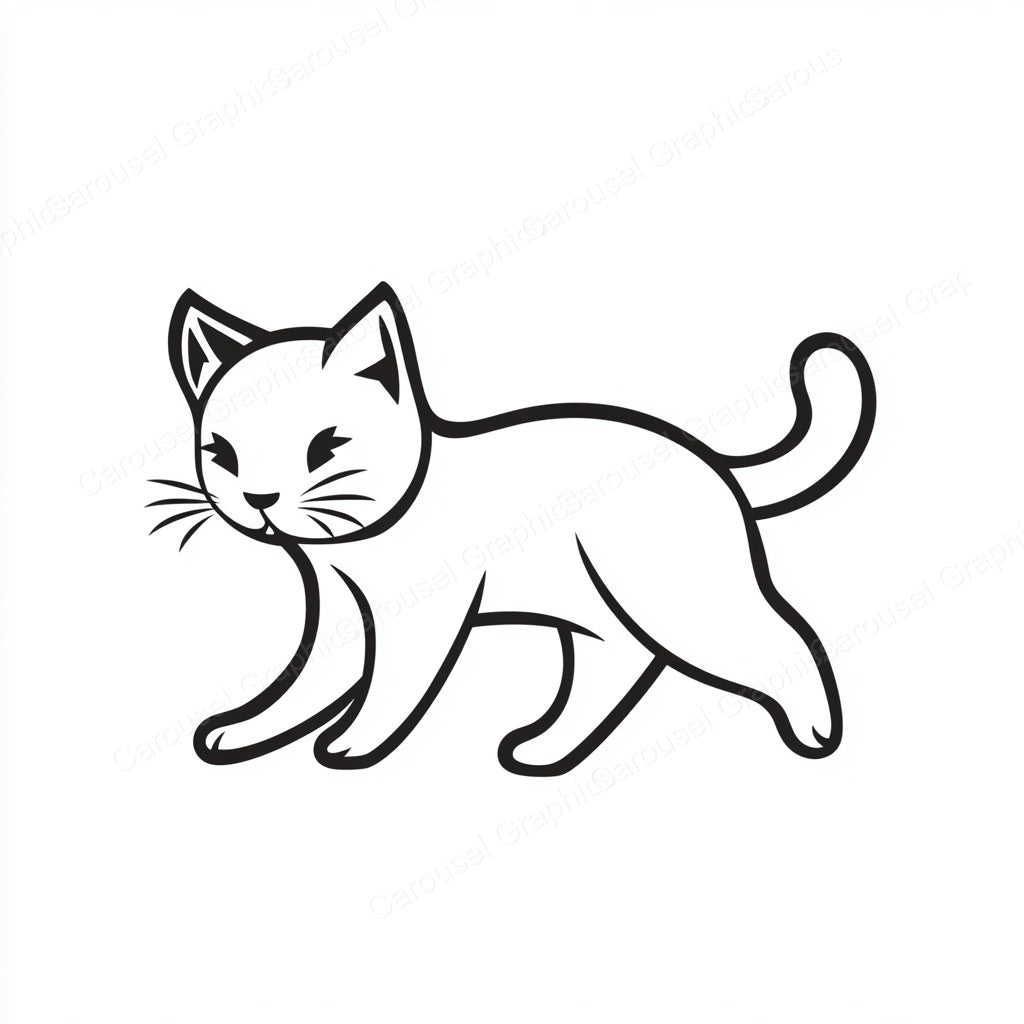 Kitten Vector Graphic preview