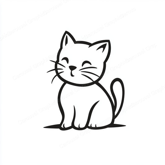 Kitten Vector Graphic preview