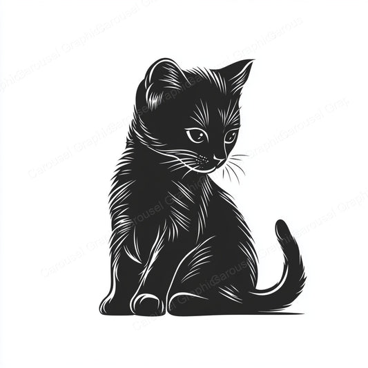 Kitten Vector Graphic preview