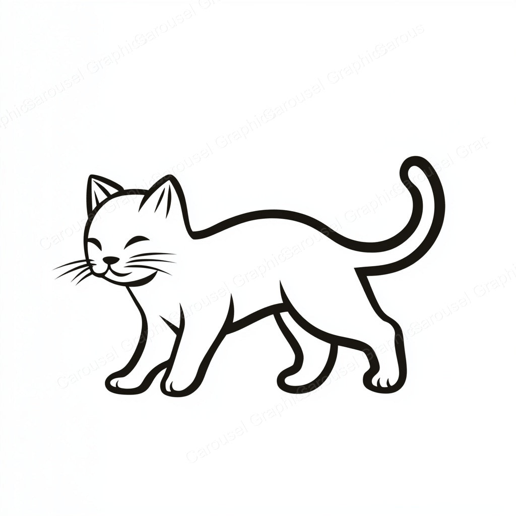 Kitten Vector Graphic preview