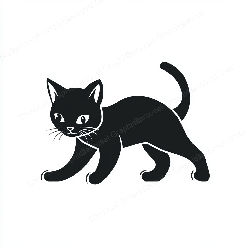 Kitten Vector Graphic preview