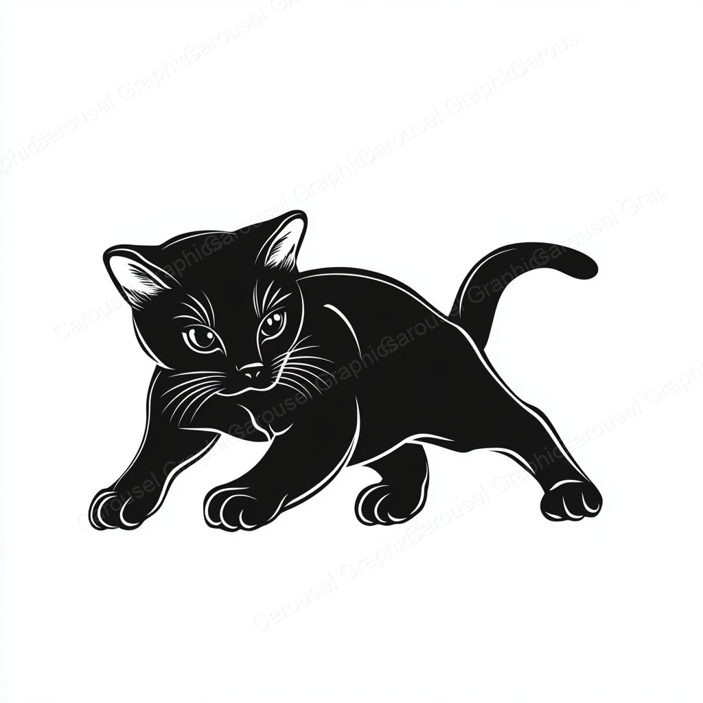 Kitten Vector Graphic preview