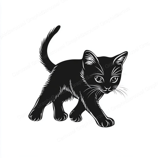 Kitten Vector Graphic preview