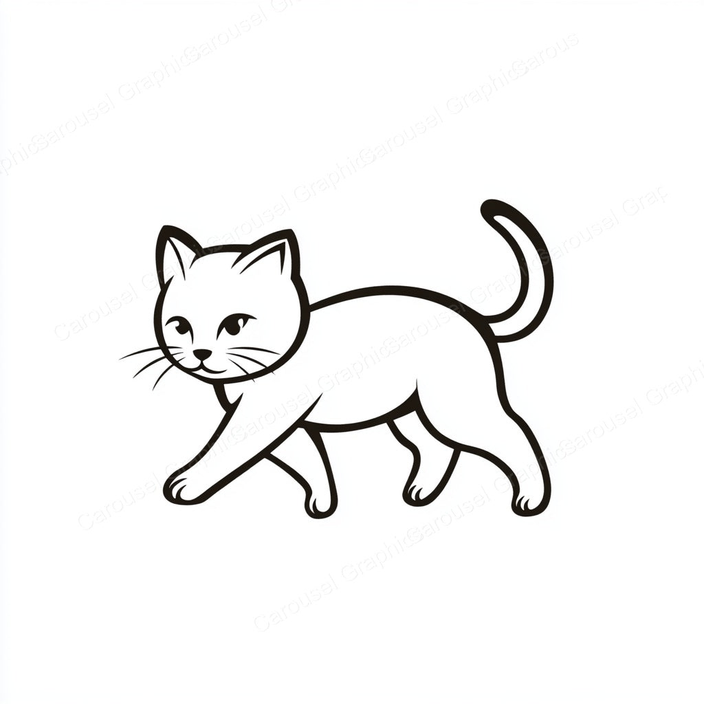 Kitten Vector Graphic preview