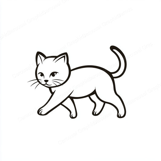 Kitten Vector Graphic preview