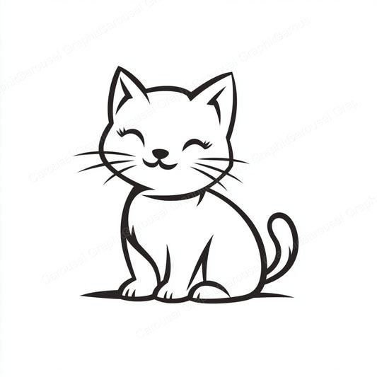 Kitten Vector Graphic preview
