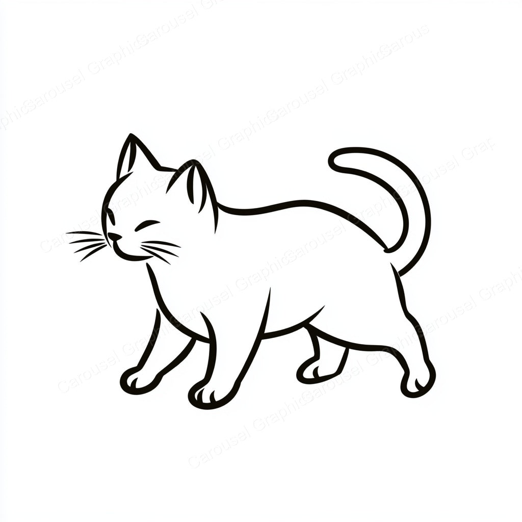 Kitten Vector Graphic preview