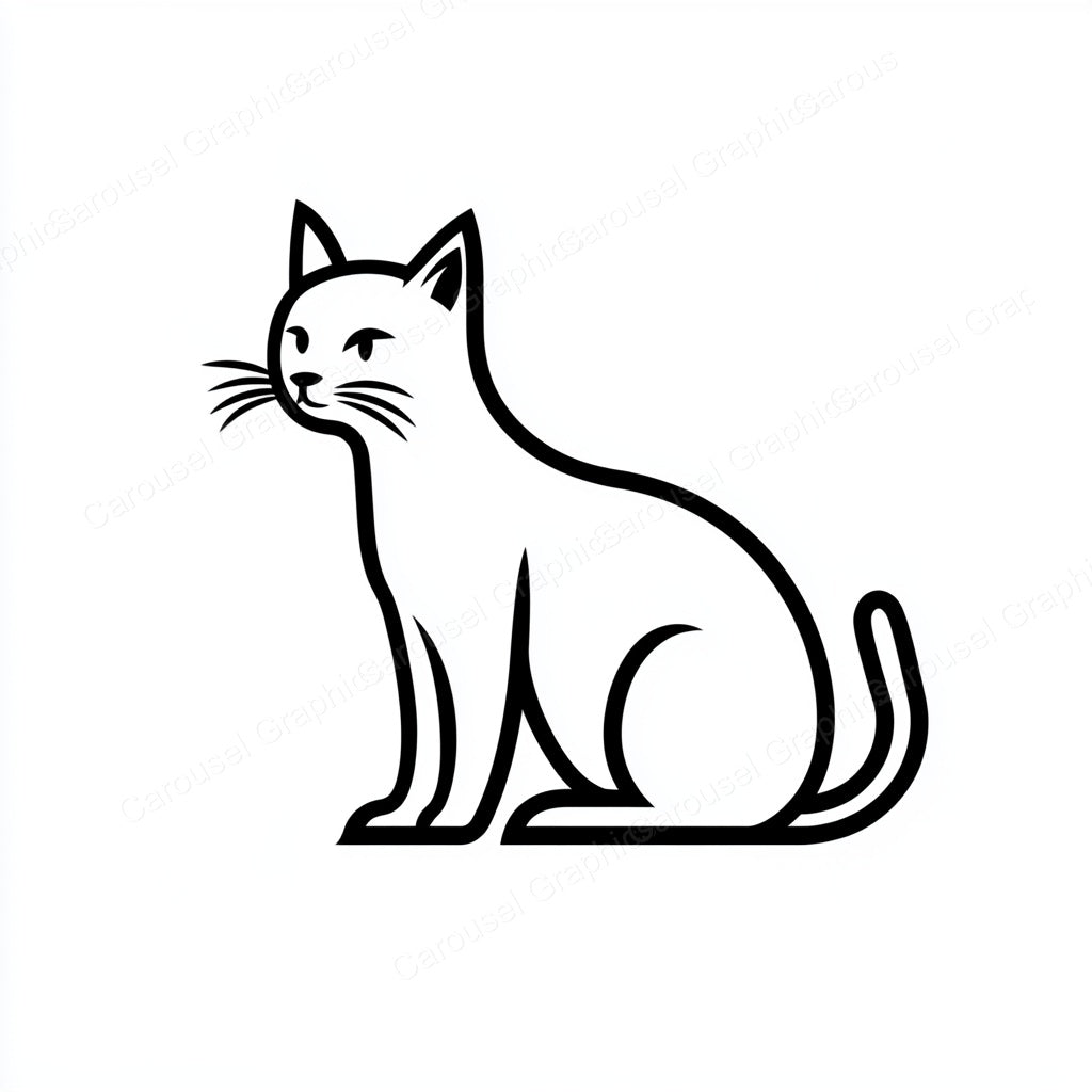 Kitten Vector Graphic preview