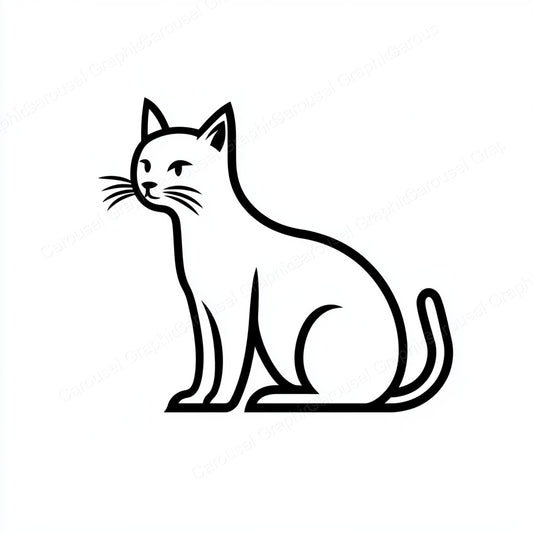 Kitten Vector Graphic preview