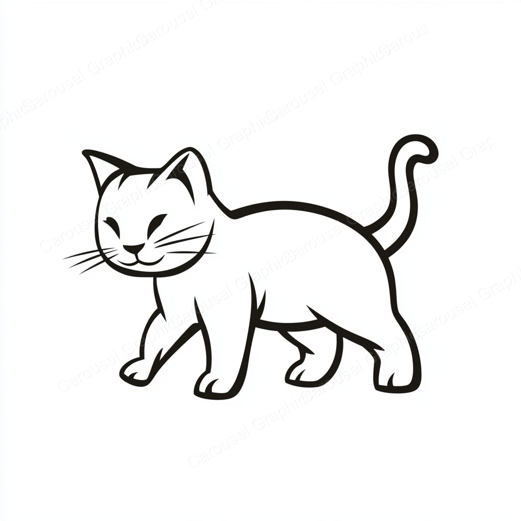 Kitten Vector Graphic preview