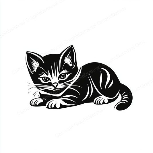 Kitten Vector Graphic preview