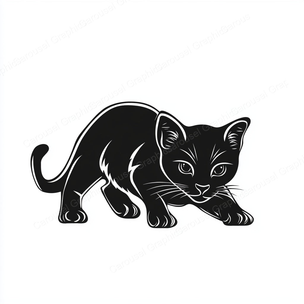 Kitten Vector Graphic preview