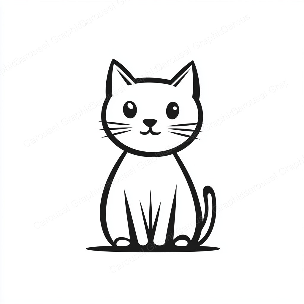 Kitten Vector Graphic preview