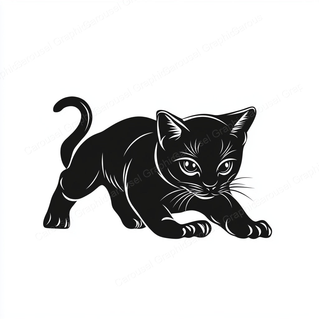 Kitten Vector Graphic preview