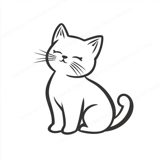 Kitten Vector Graphic preview